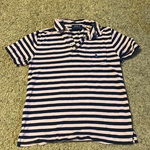 POLO blue and pink shirt, great quality, great condition!